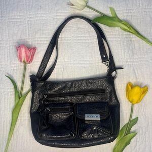 Vintage Rosetti Black Shoulder Bag